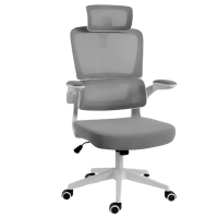CADEIRA OFFICE REDRAGON HELA BRANCO E CINZA - 5221