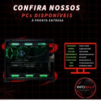PC GAMER INFERNAL - RYZEN 7 8700F + RTX 3070 Ti — ALTO DESEMPENHO!