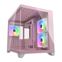 GABINETE COUGAR ROSA FV150 MINI RGB COM 4 FAN 382QA60.0004 - 5220 