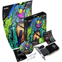 PLACA DE VIDEO GPU NVIDIA GEFORCE G 210 1GB DDR3 64 BIT PROJETO EDGE LOW PROFILE SINGLE FAN - 3006