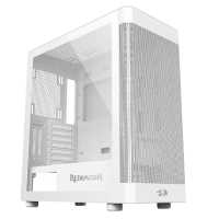 GABINETE REDRAGON AEROGLASS BRANCO CA-602W - 2130