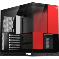 GABINETE GAMER REDRAGON ETERNAL SEM FAN PRETO CA-612BR - 4835