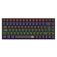 TECLADO MECANICO GAMER REDRAGON PHANTOM PRETO SWITCH MARROM - 4087
