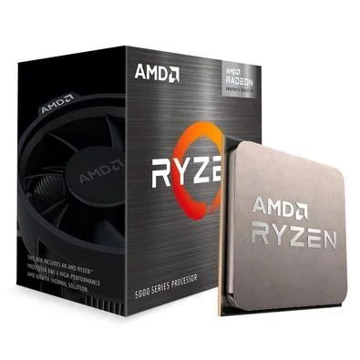 PROCESSADOR AMD RYZEN 5 5600G, 3.9GHZ (4.4GHZ MAX TURBO), CACHE 19MB, 6 NÚCLEOS, 12 THREADS, VÍDEO INTEGRADO, AM4 - 100-100000252BOX - 1311